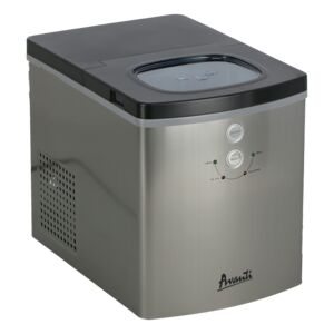 Avanti Portable Ice Maker Silver and Black IM1213S-IS